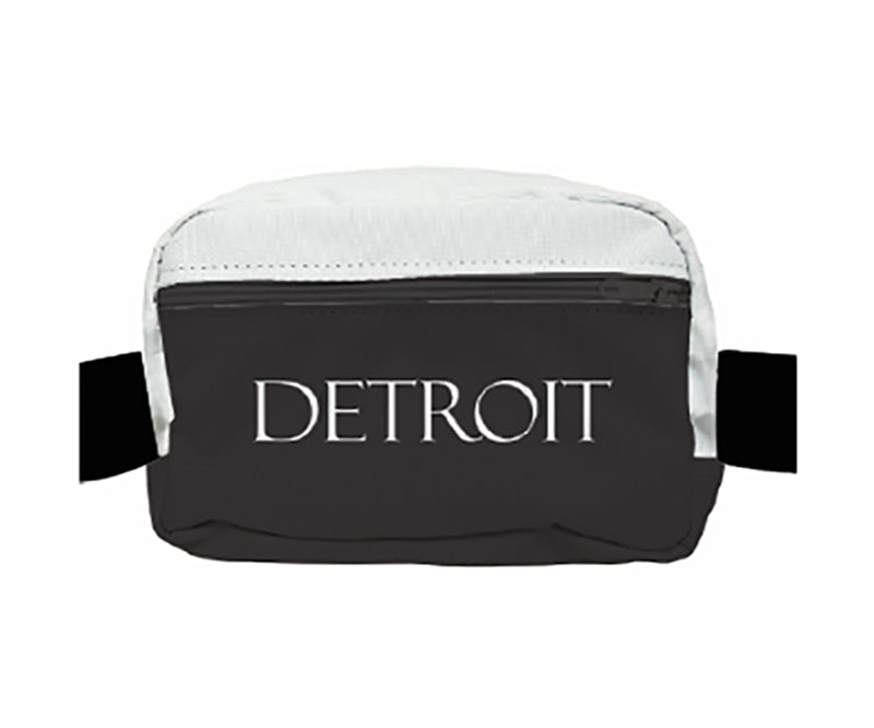 DETROIT BLACK & WHITE SKYLINE BELT BAG