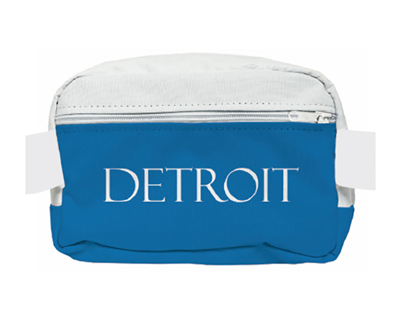 DETROIT BLUE & WHITE SKYLINE BELT BAG