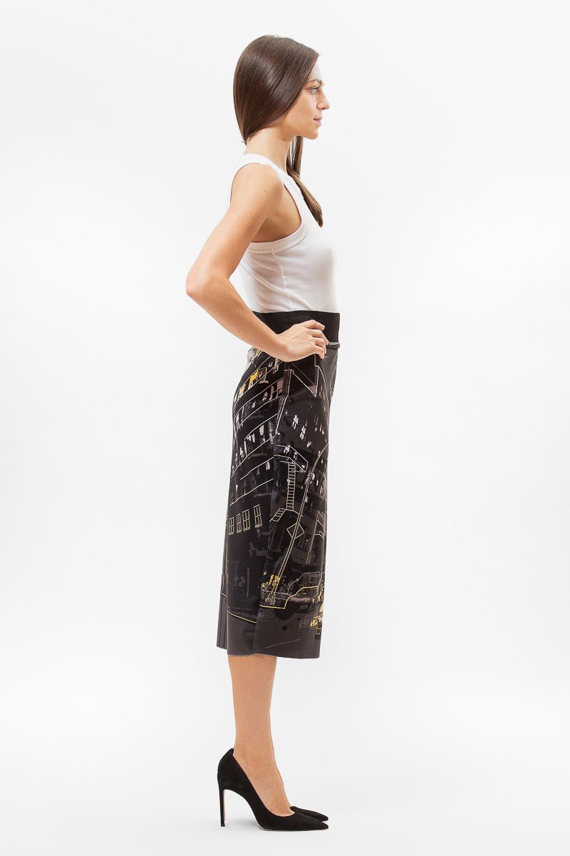 REVERSIBLE NYC PENCIL SKIRT