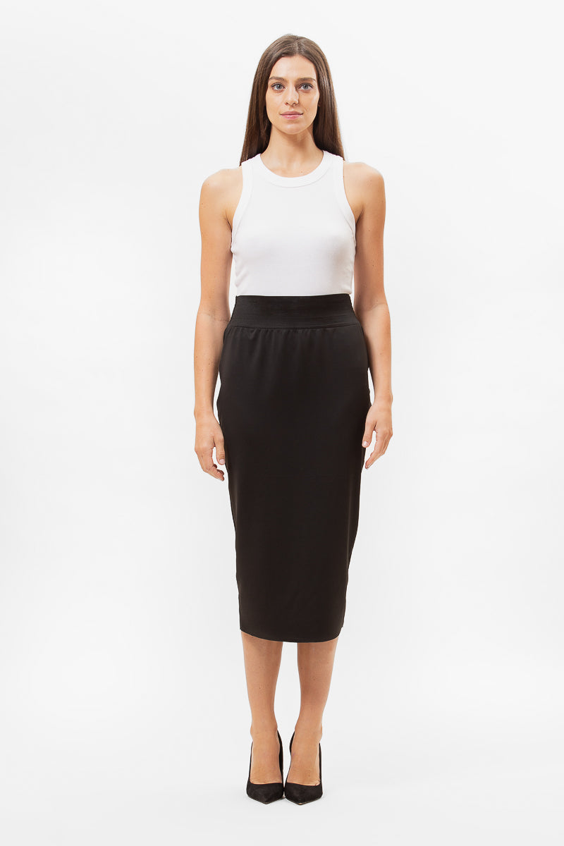 REVERSIBLE DETROIT PENCIL SKIRT